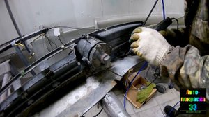 Быстрый ремонт бампера на Приоре. За 9 часов.