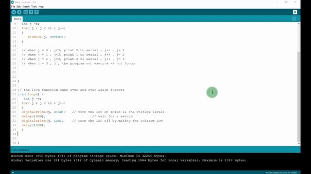 Arduino Tutorial for Beginners - Arduino Strings and Loops