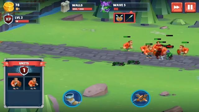 Tower Clash - Free Tower Defense Game - Gameplay (iOS & Android) смотреть онлайн