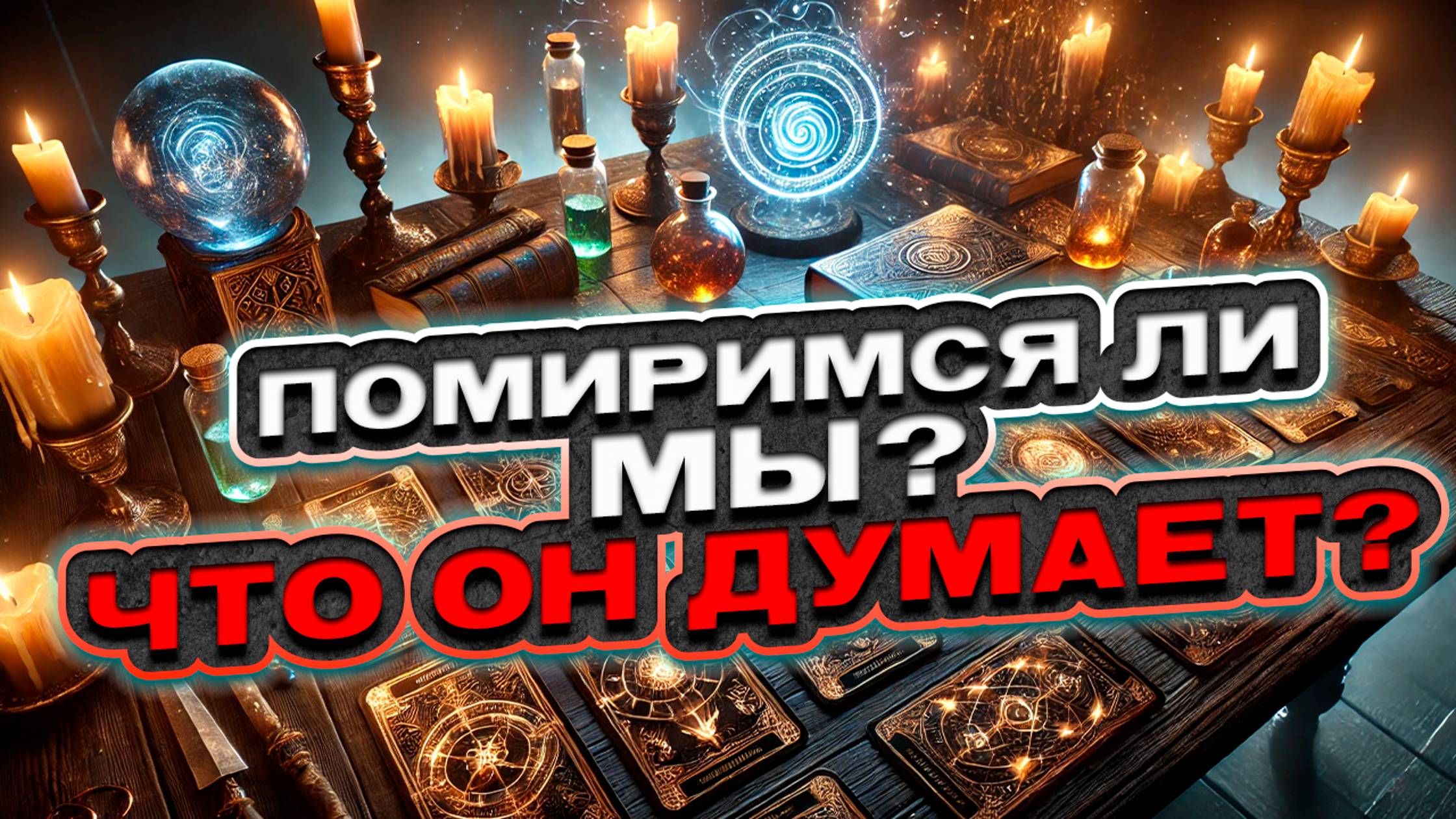 🔥 Будет ли примирение? Что он думает по этому поводу? | Расклад таро сегодня | Гадание на картах