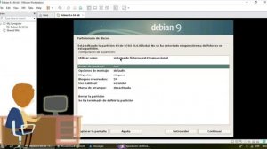 Manual de instalación de debían 9