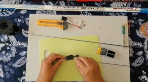 Как надежно приклеить коннектор на удочку. Школа рыбака.