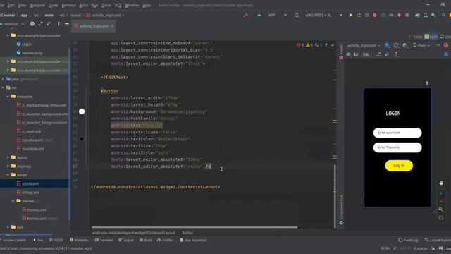 ASMR Programming - Login Page in Android Studio - No Talking смотреть онлайн