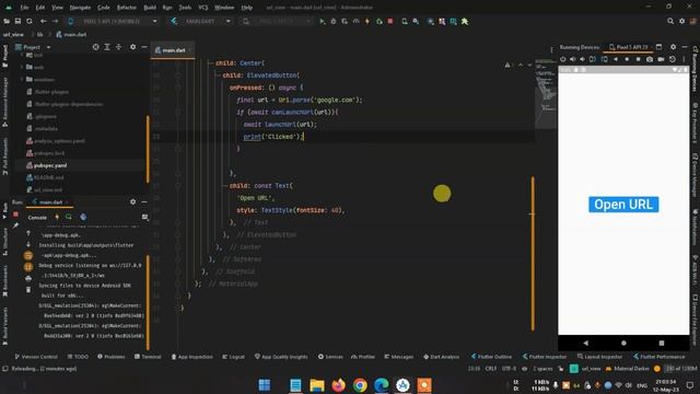 URL Launcher | Web View in Flutter