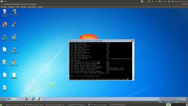 Instalación de Zimbra смотреть онлайн