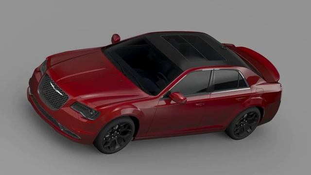 3D Model of Chrysler 300S LX2 2016 Review смотреть онлайн