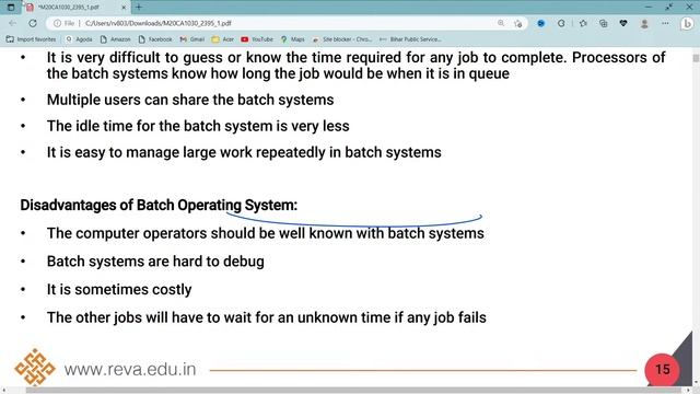 Operating System with Linux  | Operating System concepts & Process Management