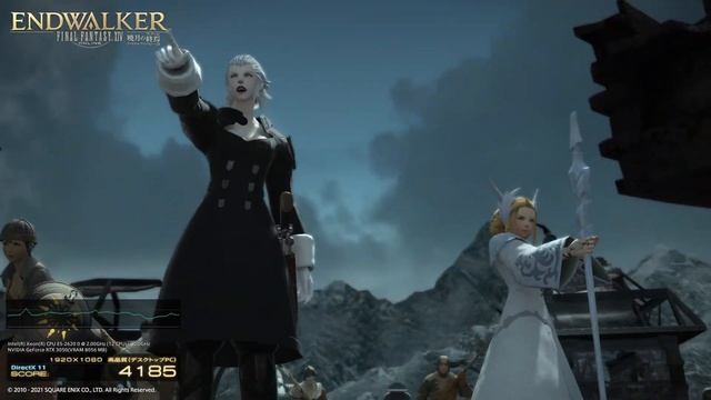 【穏やか放送局】PC版FF14ベンチマーク　を　流すだけの動画 смотреть онлайн