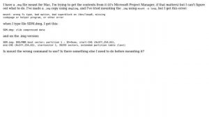 Unix & Linux: Getting contents from a .dmg or .img file