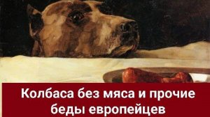 Колбаса без мяса и прочие беды европейцев