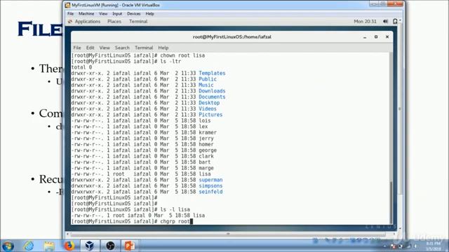 File Ownership command chown, chgrp in Linux