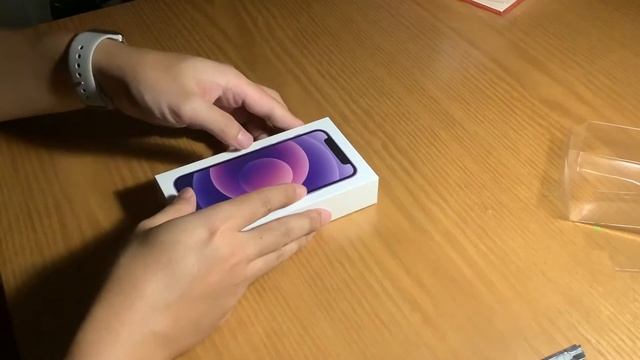 Phone 12 mini 256GB Purple Unboxing 开箱 смотреть онлайн