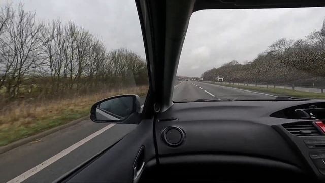 Passenger Seat Driving Experience - Soothing Motorway  Country Lane Relaxing Road Noise.
