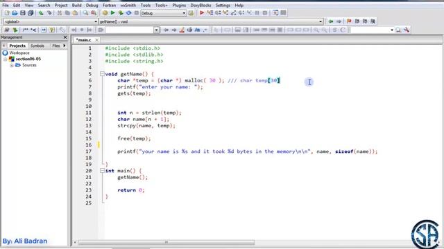 C Programming Exercise | String, No Wasted Memory | Must Watch - English