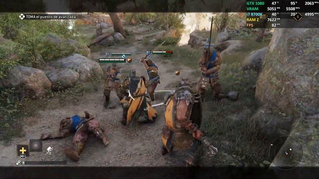 For Honor | GTX 1080 | I7 8700K | 1440P | PERFORMANCE TEST | GAMEPLAY смотреть онлайн