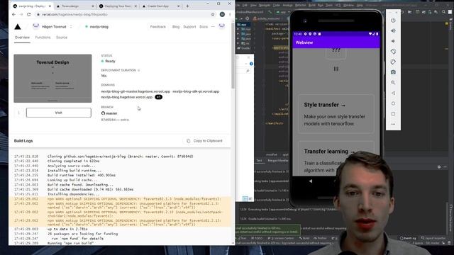 Hvordan lage en android app nextJS (Web-app) смотреть онлайн