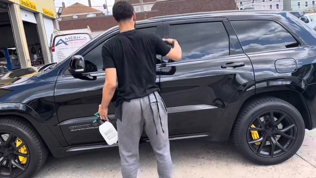 I LIMBO TINTED THE WINDOWS ON THE TRACKHAWK !! смотреть онлайн