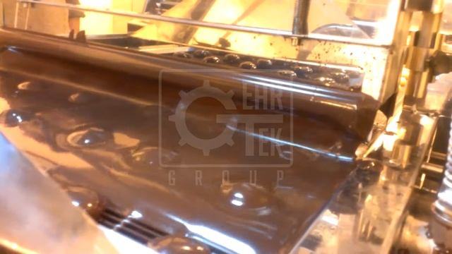 Глазирование конфет на глазировочной машине ГТ-ГЛ600 смотреть онлайн