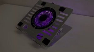 ОБЗОР ПОДСТАВКИ ДЛЯ НОУТБУКА С АКТИВНЫМ ОХЛАЖДЕНИЕМ PANTEON CP-171R RGB PREMIUM