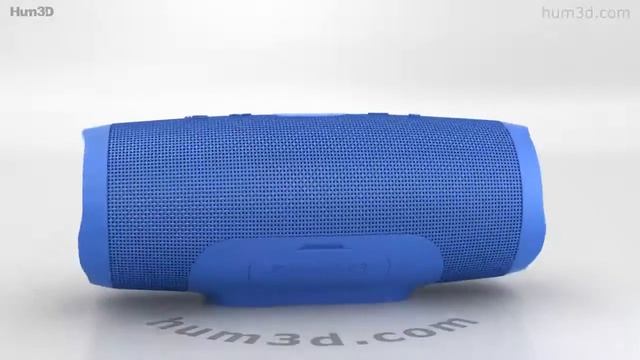 JBL Charge 3 Blue 3D model by 3DModels.org смотреть онлайн