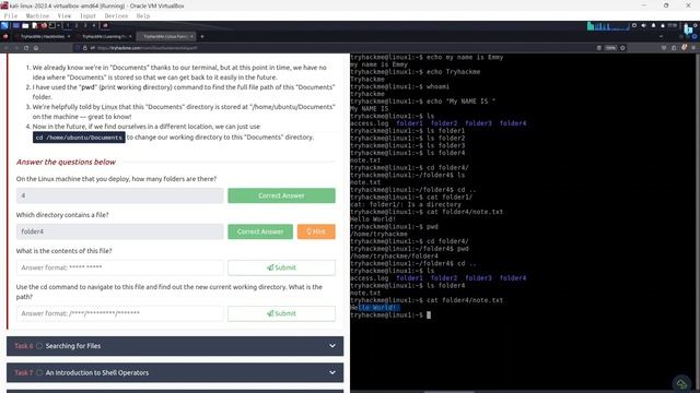 4.0 Linus Fundamentals - Linus Fundamentals Part 1 {TRYHACKME}