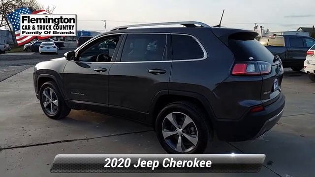 Certified 2020 Jeep Cherokee Limited, Flemington, NJ JP1411P смотреть онлайн
