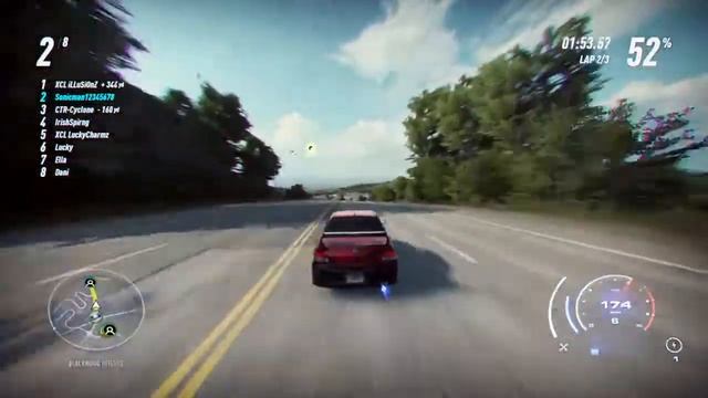 NFS Heat | Lancer Evolution IX | Trickster | 3:27:90 смотреть онлайн