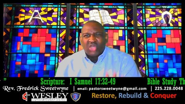 Wesley UMC 03092022 Bible Study  God Will Provide The Provision, For The Vision    I Samuel 17:32-4 смотреть онлайн