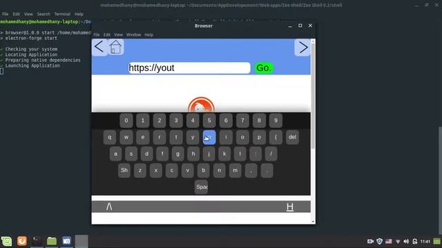Vee Shell Preview Update 3 (Linux On touch-Screens)