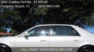 2002 Cadillac DeVille DHS for sale in Pompano Beach, FL 3306