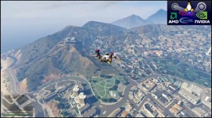 Grand Theft Auto V Online - Flight School - Chase Parachute episode