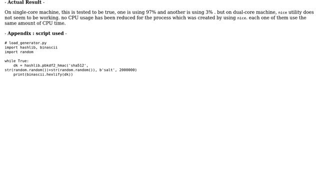 DevOps & SysAdmins: No reduction of CPU usage using "nice" utility in Dual Core Machine смотреть онлайн