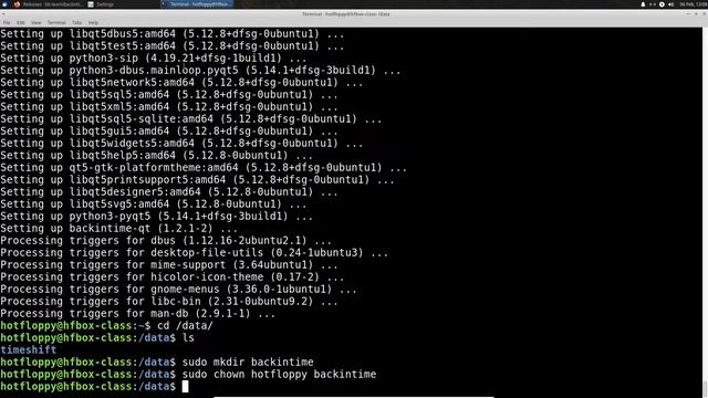 Timeshift , BackInTime dan ZFS Pool