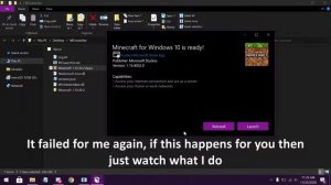 How to downgrade to a previous version of Minecraft PE Windows 10 Edition