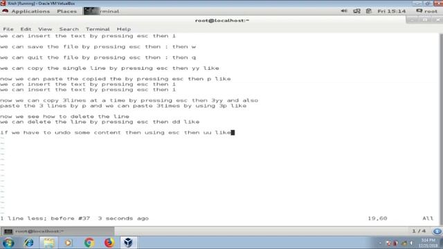 VIM EDITOR IN LINUX -  CAT COMMAND - HEAD COMMAND - TAIL COMMAND