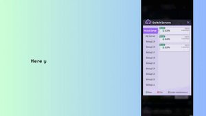 How to change Server in Monster Never Cry