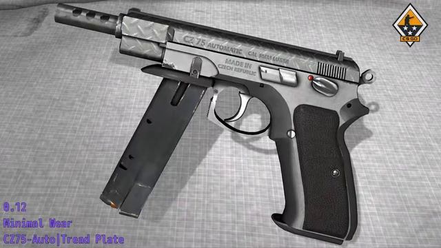 CS:GO CZ75 Auto Tread Plate - CSGOWeapons.com смотреть онлайн