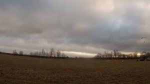 Взлет и посадка в штиль на парамоторе