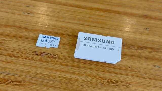 Карта памяти Samsung EVO Plus microSDXC 64 ГБ