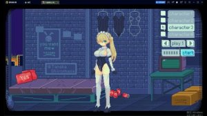 Play with pixel bunny girl-Android——pixel-SLG #gameplay