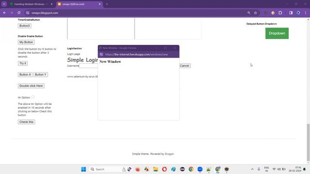 Day 46 - Selenium Java: Handling Multiple Windows - Part 2 | Live Training