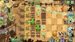 Plants vs Zombies 2 - WILD WEST (All Levels) [HD]