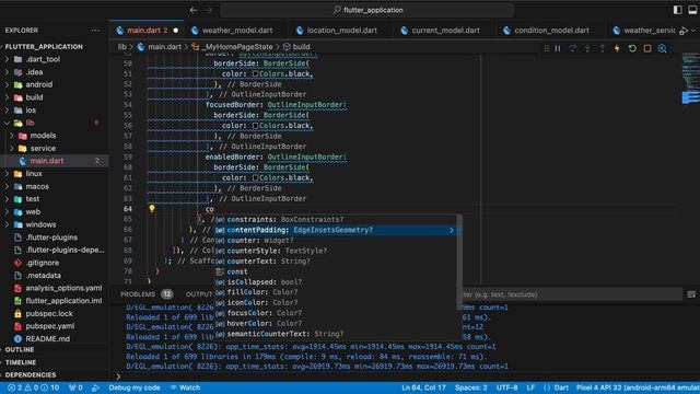 Flutter Weather App смотреть онлайн