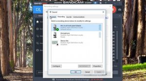 How to - Setup dual audio in Bandicam Speaker output + Mic Input