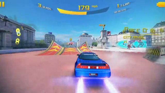 Asphalt 8 Airborne ACURA NSX 2005, MASTERY, RANK C1037, TRACK TIME 1:59:952 смотреть онлайн