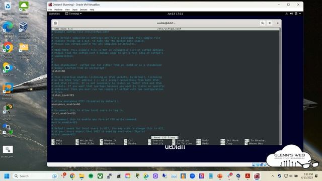 Configure Samba and Vsftpd