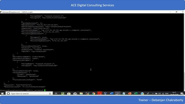 AWS EC2 Instance creation with CLI Command