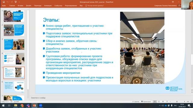 Детские деревни SOS Россия, кейс "Молодёжный лагерь SOS"