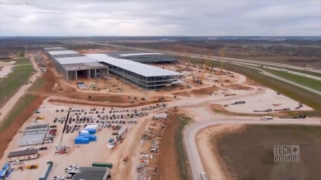 Tesla’s New TeraFactory In Austin, Texas смотреть онлайн