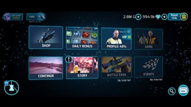 Latest Gangstar Vegas Mod Apk 7.3.0h Update
